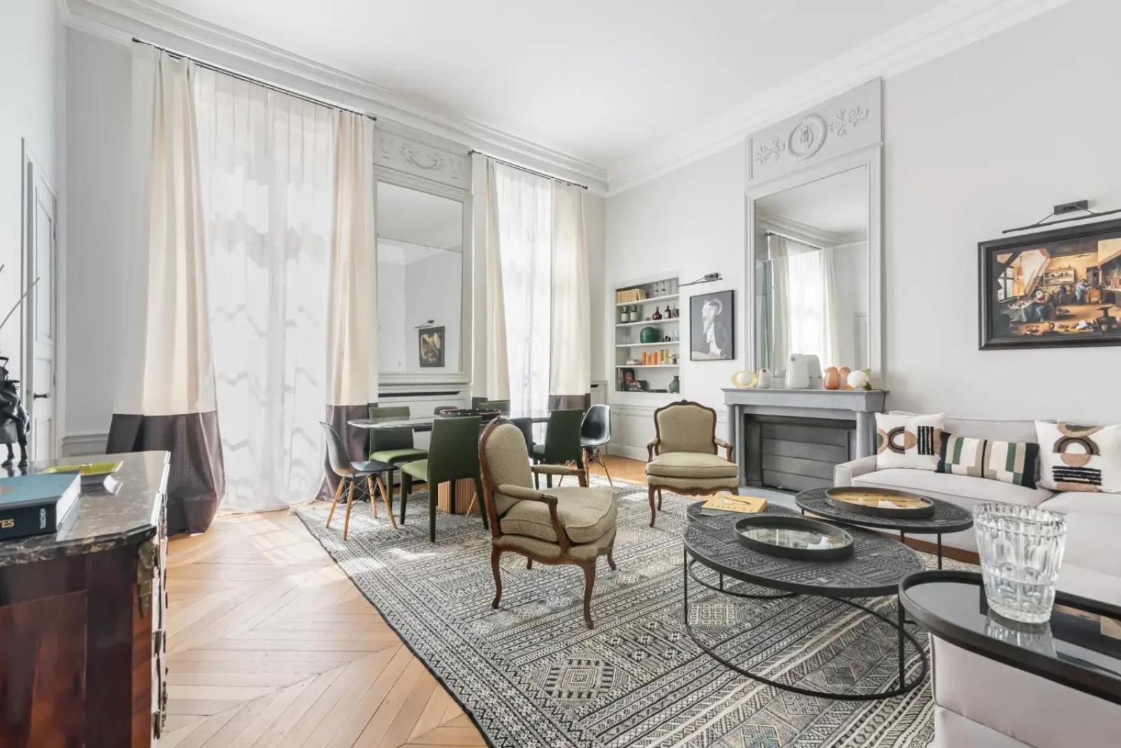 Appartement Luxueux / Historique Proche Bon Marche Paris Dış mekan fotoğraf